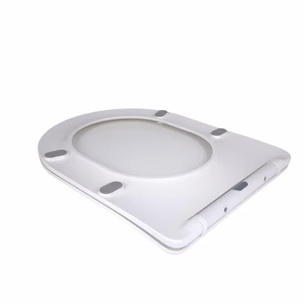 Сиденье для унитаза Qtap SD00053639 Grand дюропластовое белое с микролифтом и функцией быстрого съема (QT26228301W3)