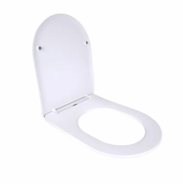 Сиденье для унитаза Qtap SD00053688 Vlasta дюропластовое белое с микролифтом и быстрым съемом (QT28228300W3)