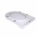 Сиденье для унитаза Qtap SD00053688 Vlasta дюропластовое белое с микролифтом и быстрым съемом (QT28228300W3)