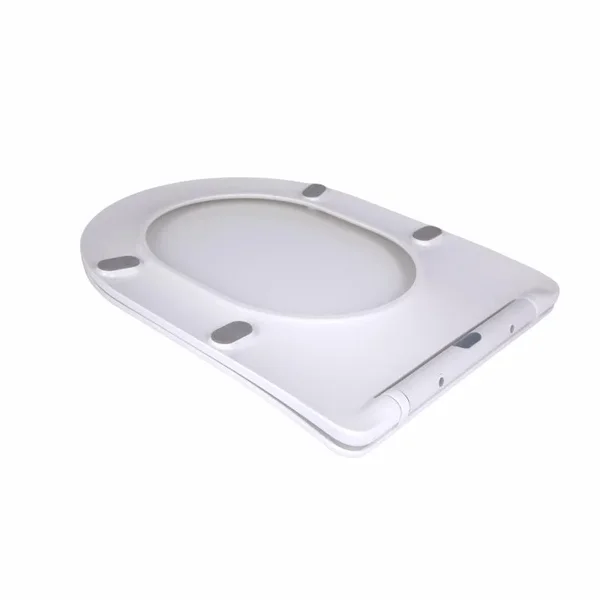 Сиденье для унитаза Qtap SD00053688 Vlasta дюропластовое белое с микролифтом и быстрым съемом (QT28228300W3)