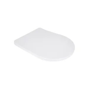 Сиденье для унитаза Qtap SD00053688 Vlasta дюропластовое белое с микролифтом и быстрым съемом (QT28228300W3)