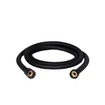 Акционный набор 2+1: Шланг для ручного душа 1600 мм Qtap Hadice QT054BL43074 Black Matt