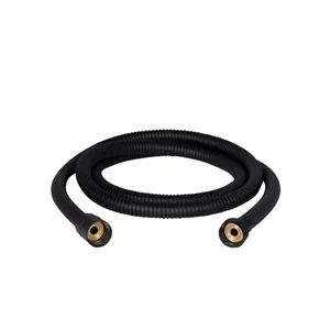 Акційний набір 2+1: Шланг для ручного душу 1600 мм Qtap Hadice QT054BL43074 Black Matt