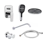 Душевой набор Qtap QTST6245102DCДуш Stenava QTST6245102DC латунный, цвет хром, 6 в 1 (QTST6245102DC47683)