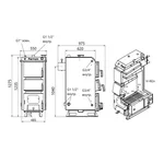 Котел твердотопливный стальной Thermo Alliance Ferrum V 5.0 FSF 20