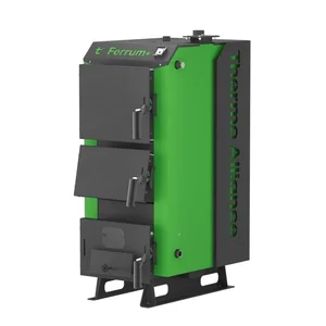 Котел твердотопливный Thermo Alliance Ferrum Plus V 5.0 FSF+ 26 стальной 26 кВт под пеллетную горелку (FP26V50)