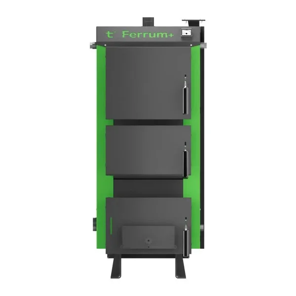 Твердотопливный котел Thermo Alliance Ferrum Plus V 5.0 FSF+ 16 стальной с теплообменником 5 мм (FerrumPFSFP16V50)