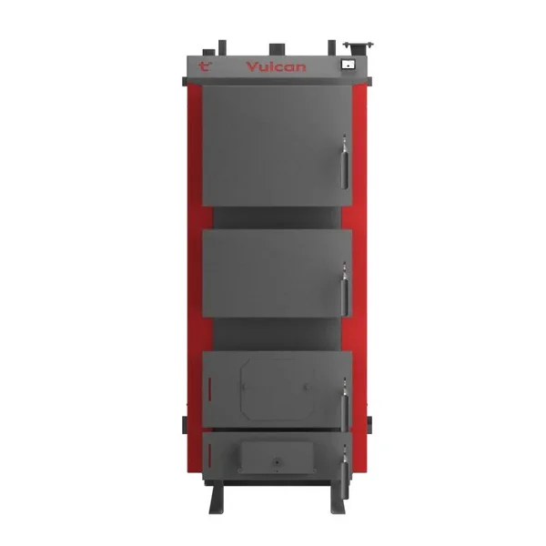 Твердотопливный котел Thermo Alliance Vulcan V 5.0 SF 40 стальной с толщиной стали 6 мм (V40V50)