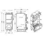 Котел твердотопливный стальной Thermo Alliance Ferrum Plus V 5.0  FSF+ 30