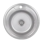 Кухонна мийка Brinex 490-A 0,6 мм Satin (BRIN490SAT06)