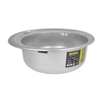 Кухонна мийка Brinex 510-D кругла з нержавіючої сталі 0.8 мм з поверхнею micro decor (BRIN510MDEC08)