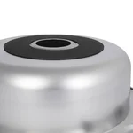 Кухонна мийка Brinex 510-D кругла з нержавіючої сталі 0.8 мм з поверхнею micro decor (BRIN510MDEC08)