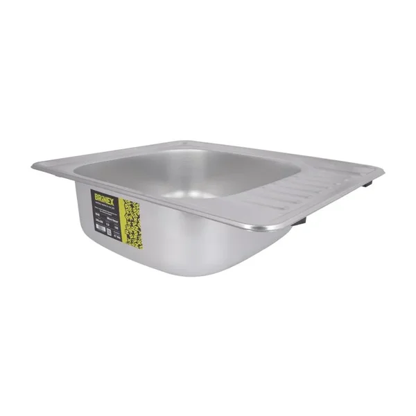 Кухонна мийка Brinex 5848 0,8 мм Micro Decor (BRIN5848MDEC08)