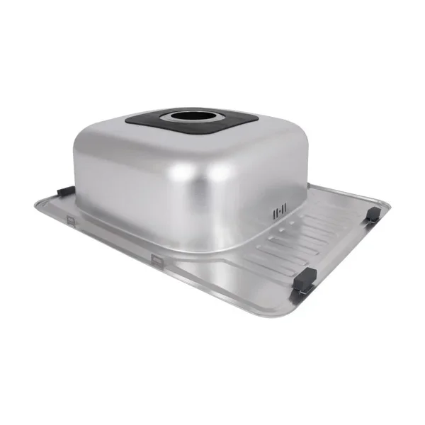 Кухонна мийка Brinex 5848 0,8 мм Micro Decor (BRIN5848MDEC08)