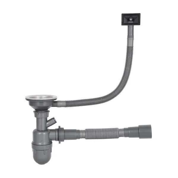 Кухонна мийка Brinex 5848 0,8 мм Satin (BRIN5848SAT08)