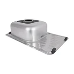 Кухонна мийка Brinex 6642 0,8 мм Satin (BRIN6642SAT08)