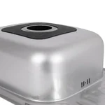 Кухонна мийка Brinex 6642 0,8 мм Satin (BRIN6642SAT08)