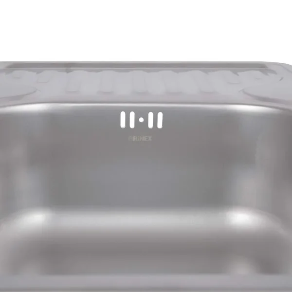 Кухонна мийка Brinex 6642 0,8 мм Satin (BRIN6642SAT08)