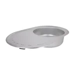 Кухонна мийка Brinex 7750 нержавіюча micro decor з крилом, 0, 8 мм (BRIN7750MDEC08)