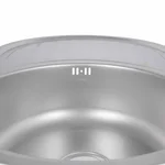 Кухонна мийка Brinex 7750 нержавіюча micro decor з крилом, 0, 8 мм (BRIN7750MDEC08)