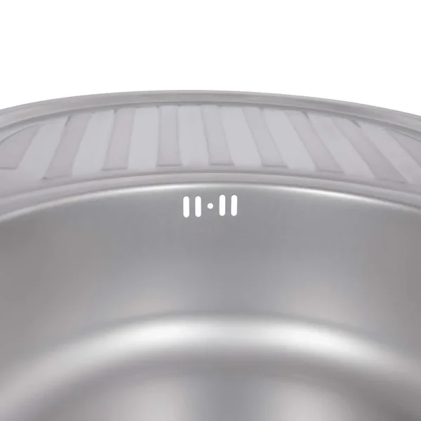Кухонна мийка Brinex 7750 врізна з нержавіючої сталі satin з крилом 0, 8 мм (BRIN7750SAT08)