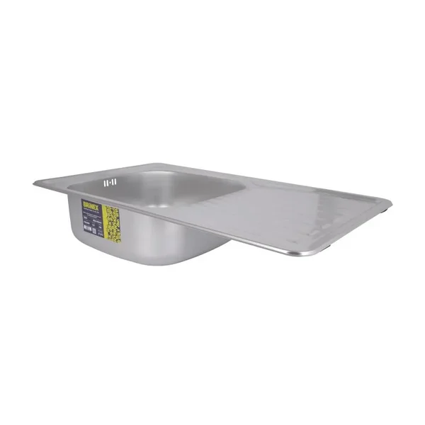 Кухонна мийка Brinex 7848 0,8 мм Micro Decor (BRIN7848MDEC08)
