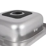 Кухонная мойка Brinex 5050 0,6 мм Satin (BRIN5050SAT06)