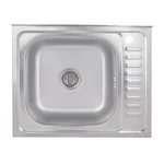 Кухонная мойка Brinex 6050-L 0,6 мм Satin (BRIN6050LSAT06)