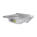 Кухонная мойка Brinex 6050-L 0,6 мм Satin (BRIN6050LSAT06)