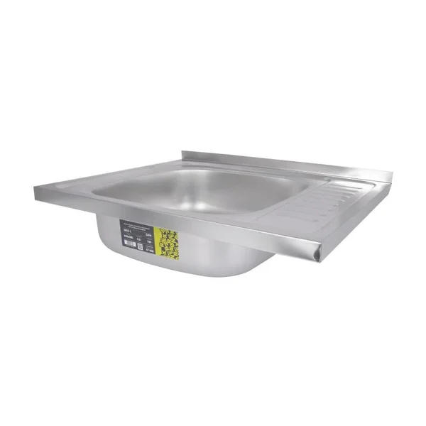 Кухонная мойка Brinex 6050-L 0,6 мм Satin (BRIN6050LSAT06)