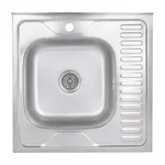 Кухонная мойка Brinex 6060-L 0,6 мм Satin (BRIN6060LSAT06)