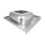 Кухонная мойка Brinex 6060-L 0,6 мм Satin (BRIN6060LSAT06)