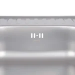Кухонная мойка Brinex 6060-L 0,6 мм Satin (BRIN6060LSAT06)
