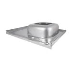 Кухонная мойка Brinex 6080-R 0,6 мм Satin (BRIN6080RSAT06)