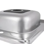 Кухонная мойка Brinex 6080-R 0,6 мм Satin (BRIN6080RSAT06)