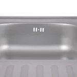 Кухонная мойка Brinex 6080-R 0,6 мм Satin (BRIN6080RSAT06)