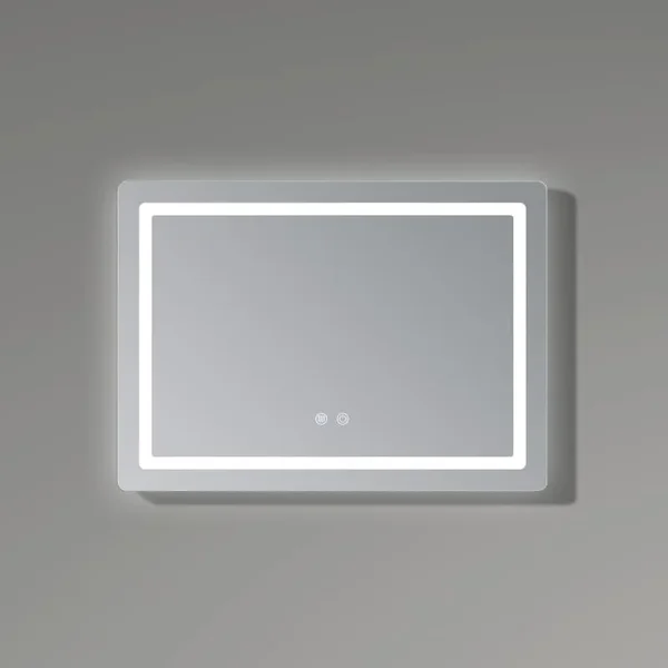 Зеркало Qtap Mideya (DC-F614) 700х500 с LED-подсветкой Touch, с антизапотеванием, диммером QT2078NCF07050W