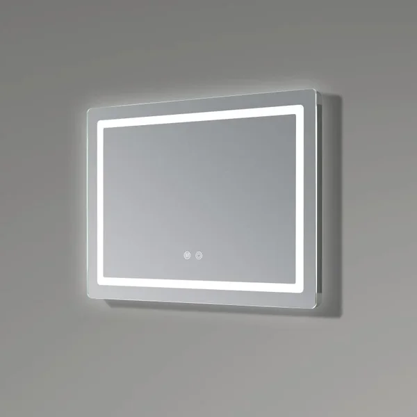 Зеркало Qtap Mideya (DC-F614) 700х500 с LED-подсветкой Touch, с антизапотеванием, диммером QT2078NCF07050W