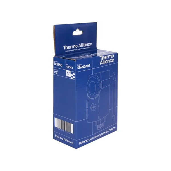 Термостат накладной Thermo Alliance Standart TAS350 с выносным датчиком 0-90 °С (TAS350)