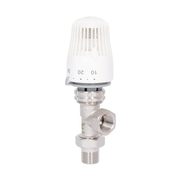 Кран термостатичний RTL Thermo Alliance Standart TAS01515 латунний кутовий 1/2