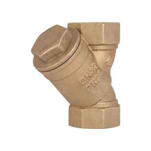 Косой фильтр грубой очистки Icma 83050AG05 №50 латунный 1 1/4