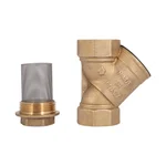 Косий фільтр грубої очистки Icma 83050AG05 №50 латунний 1 1/4