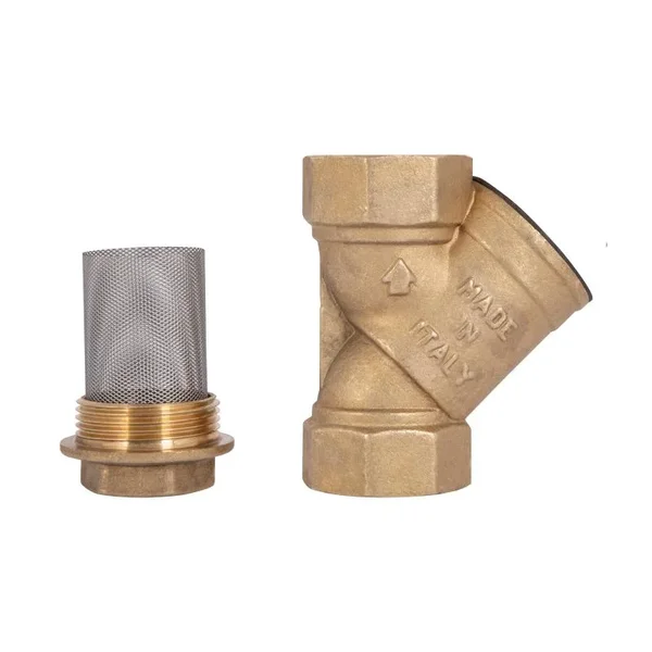 Косий фільтр грубої очистки Icma 83050AG05 №50 латунний 1 1/4