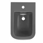 Биде подвесное Qtap Tern 520x350x330 мм, Stone grey QT17551303GSG