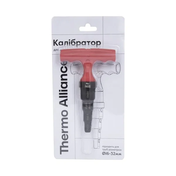 Калібратор Thermo Alliance d16-32 STD-404 сталевий з тріскачкою для металопластикових труб (STD-404)