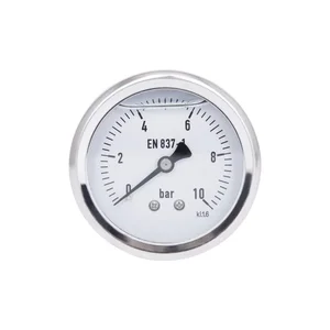 Манометр аксіальний гліцериновий Thermo Alliance Forte d63 латунний 1/4