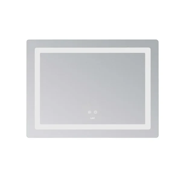 Зеркало Lidz Kubis (KU2) 800х600 с LED-подсветкой Touch, с антизапотеванием, с диммером, рег. яркости LD78LF904708048446