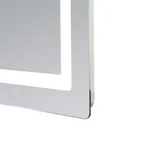 Зеркало Lidz Kubis (KU2) 800х600 с LED-подсветкой Touch, с антизапотеванием, с диммером, рег. яркости LD78LF904708048446
