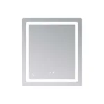 Зеркало Lidz Kubis с сенсорной LED-подсветкой, антизапотеванием и диммером (LD78LF904708048447)