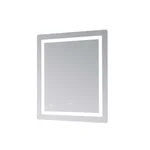 Зеркало Lidz Kubis с сенсорной LED-подсветкой, антизапотеванием и диммером (LD78LF904708048447)